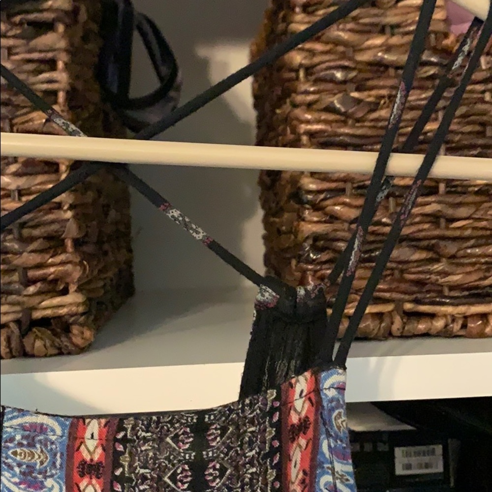 A&F Flowy Boho Pattern Tank Top - image 3